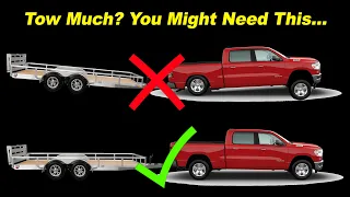 Weight Distribution Hitches Explained  - How They Work, Why You Need One