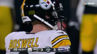 Chris Boswell gave us the ugliest doink sound of 2023