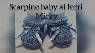 scarpine baby ai ferri "Micky "