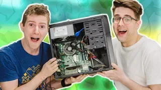 We Built the CHEAPEST PC on Amazon!