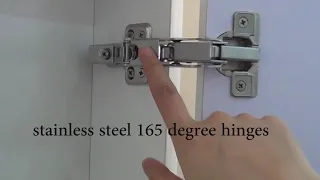 180 degree adjustable hinges soft closing concealed hinge (K165H)