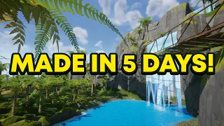 Building a Tropical Paradise in a Brand New Game Dev Platform!