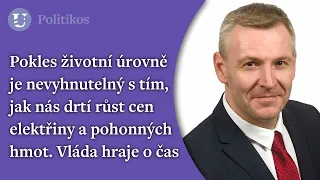 Zdeněk Hraba /STAN/ 1. díl: S růstem cen elektřiny a ropy je pokles životní úrovně nevyhnutelný