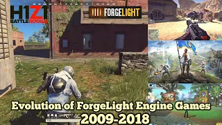 Evolution of ForgeLight Engine Games 2009-2018
