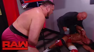 Samoa Joe ambushes Jason Jordan in Kurt Angle's office: Raw, Dec. 4, 2017