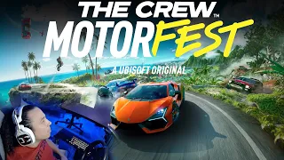 The Crew Motorfest First 15 minutes Gameplay On Racing Rig..