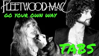 Fleetwood Mac Go Your Own Way Fingerstyle TABS!!!