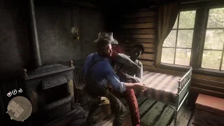 Arthur revisits Nate after beating up his dad - Red Dead Redemption 2