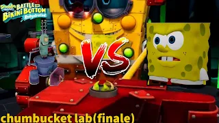 The Final Showdown deep in the chum bucket lab(spongebob bfbb rehydrated finale)