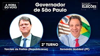 Tarcísio e Haddad disputam segundo turno em São Paulo