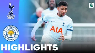 Tottenham vs Leicester City | What a Game | Highlights | U18 Premier League 10-02-2024