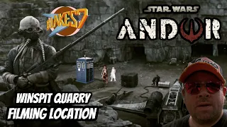 Star Wars: Andor Filming Location, Doctor Who, Blake’s 7 - Winspit Quarry, Worth Matravers, Dorset.