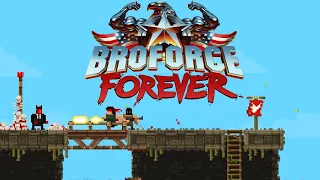 "Broforce" - Full Game Playthrough (Broforce Forever Update)