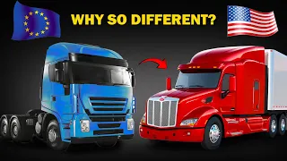 Why American and European Trucks Are So Different? | Unveiling The Differences | Flashinfo