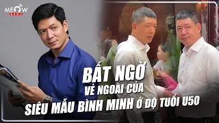 Bắt gặp Siêu Mẫu Bình Minh với ngoại hình khác lạ ở độ tuổi U50