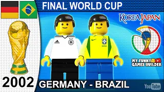 World Cup Final 2002 • Germany vs Brazil 0-2 • Korea Japan • All Goals Highlights Lego Football Film