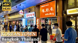 [BANGKOK] Night Walk In Downtown Terminal21 To Korean Town Sukhumvit | 코리아 타운 방콕 | Thailand [4K HDR]