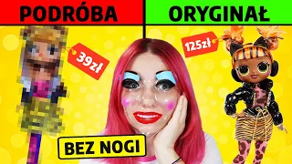 PODRÓBKA vs ORYGINALNA 🙀 LOL Surprise OMG 😁 Lalki z Chińczyka