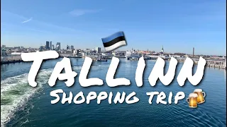 5 hour shopping trip to Tallinn. Helsinki Tallinna 8.4.23. Tallink Megastar taxfree Finland Estonia