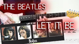 The Beatles - Let it be (Guitar Lesson With TAB & Score)🎸