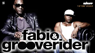 Fabio & Grooverider - Drum And Bass Mix - 12 August 2022 | rinse fm