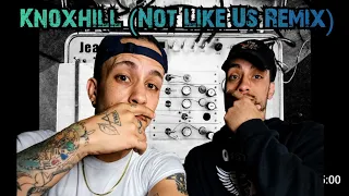 Knoxhill disses Scruface Jean!?!?!?!? (Not Like Us instrumental) *REACTION*