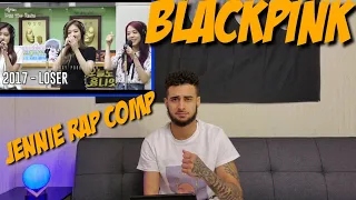 [2012~2018] BLACKPINK JENNIE RAP COMPILATION (REACTION)