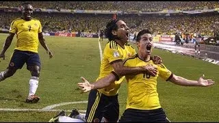 Colombia vs Ecuador 1-0 Partido completo (FOX Sports) 06/09/2013 - Narración Argentina
