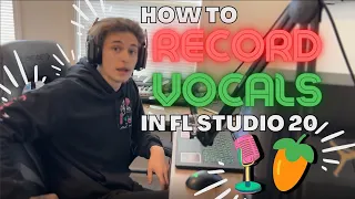 How to Record Vocals Over Beats in FL Studio 20