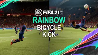 FIFA 21 RAINBOW FLICK TO BICYCLE KICK Tutorial | PS4 & xBox