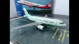 Revell 1/144 A320 converted to A319 Cyprus Airways