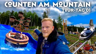 Counten am Mountain 🇩🇪🇦🇹🇨🇭| Tour-Tag 01 | Speed Bob, Churpfalzpark, EDELWIES und mehr | Vlog