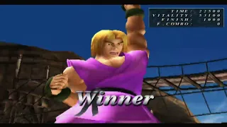 Ken/Skullomania/Garuda Arcade Street Fighter EX3 PS2 1080p 60fps