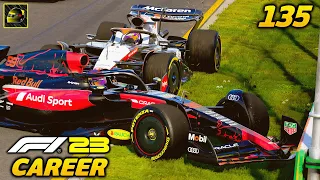 HORNER DELIVERS BIG NEWS. CATASTROPHIC MISTAKE - F1 23 Driver Career Mode: Part 135