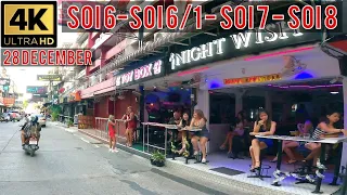 Pattaya Beach Road Soi 6 - 6/1 - 7 - 8    28 December 2021 Thailand 4K Ultra HD