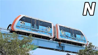 Look around a Korean island with this slow monorail! | Wolmi Sea Train