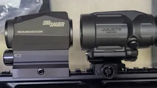 Sig Sauer Romeo MSR and Juliet 5 package deal unboxing. It also pair's with my XDR!