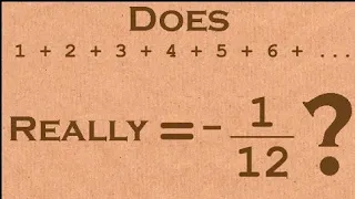 Sum of all natural numbers till infinite is not  -1/12 ?