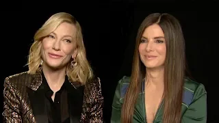Sandra Bullock and Cate Blanchett on heist movies and Olsen banden