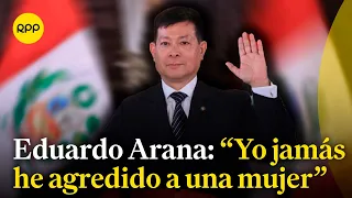 "Yo jamás he agredido a una mujer", Eduardo Arana sobre denuncia de su exesposa