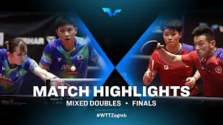 Tomokazu H./Hina H. vs Wong C. T./Doo H. K. | XD | WTT Contender Zagreb 2022 | (Finals)