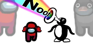 Mini Crewmate Kills Noot Noot - Pingu | Among Us