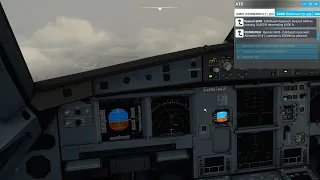 MSFS Landing Edinburgh EGPH A320