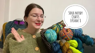 December 2023 podcast: knitted Christmas gifts and all my advent & Christmas yarn :D