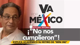 “Yo no les creo”: Sergio Aguayo ante método interno de Va por México; “van a perder”