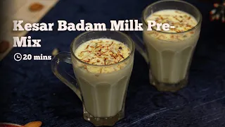 How to make the perfect Kesar Badam Milk Pre-Mix | Pre-mix | Kesar Badam Milk | Beverages | Cookd