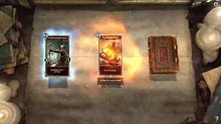 the Elder Scrolls LEGENDS gameplay: Знакомство с игрой на бета тест