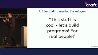 Why software architects fail: and what to do about it - Stefan Tilkov | Craft 2019
