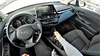 2021 Toyota C-HR Active 1.2l 116HP (MT6) - POV Test Drive & Fuel consumption check