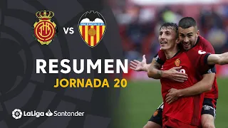 Highlights RCD Mallorca vs Valencia CF (4-1)